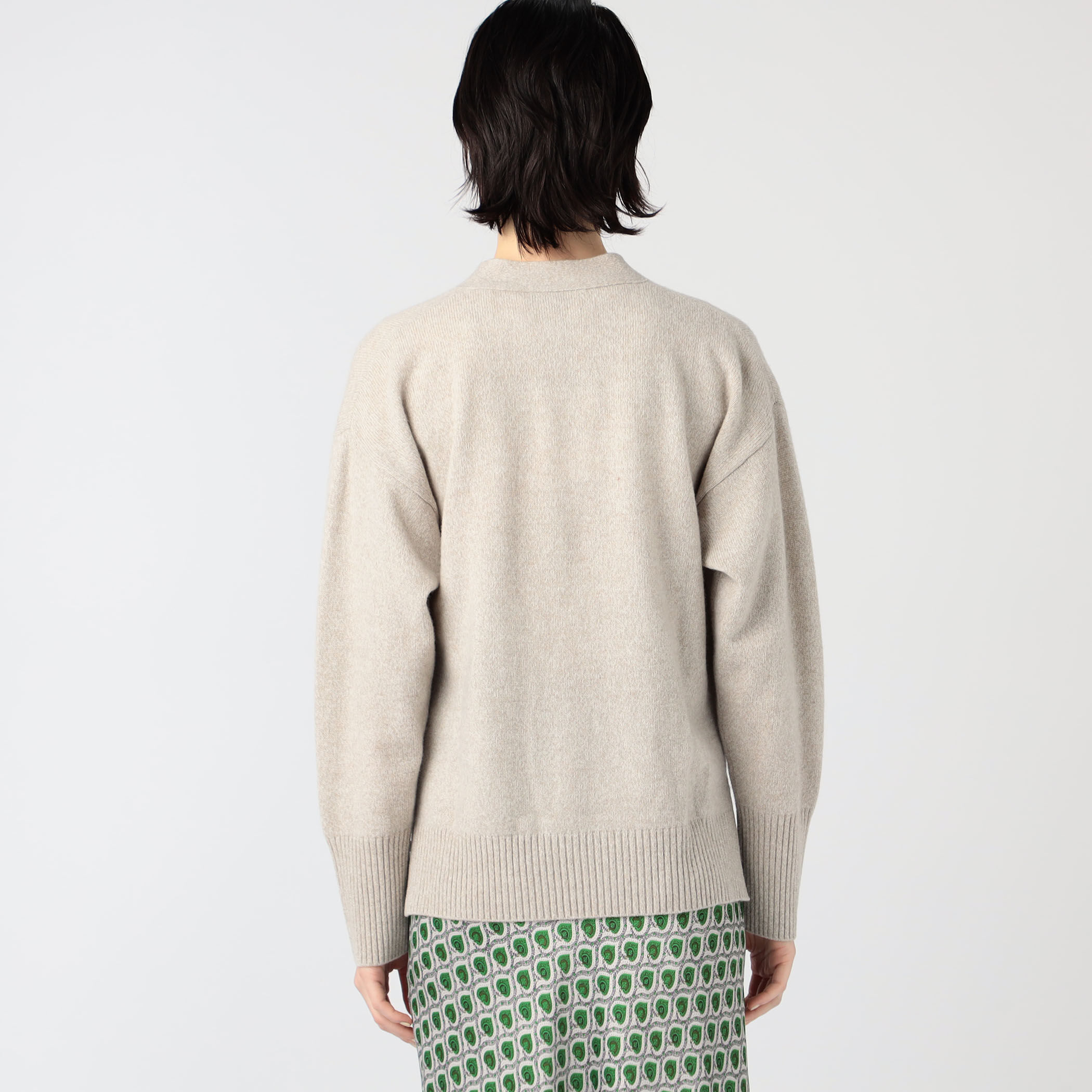 ラムカシミヤ Vネックカーディガン｜トゥモローランド 公式通販