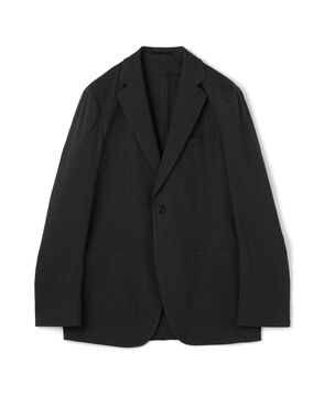 ビスコースリネンコットン シングルブレステッド2Bジャケット