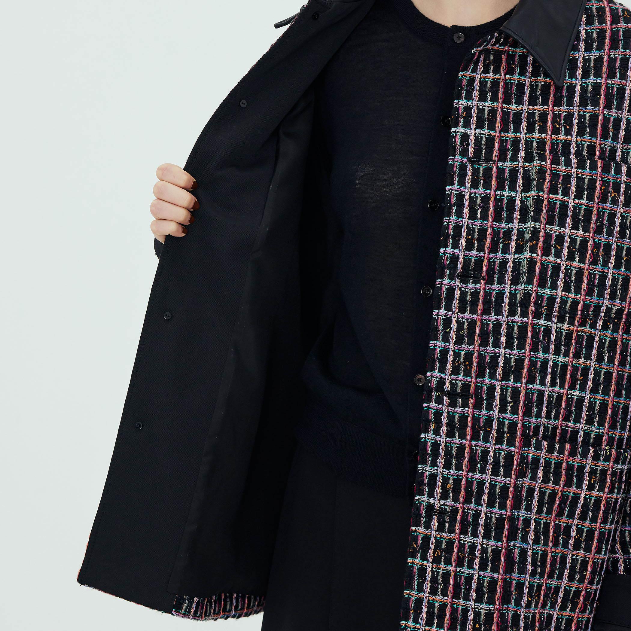 ミックスツイード カバーオール｜トゥモローランド 公式通販