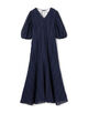 ne Quittez pas Cotton Organza Ladder Cifre Flare ドレス