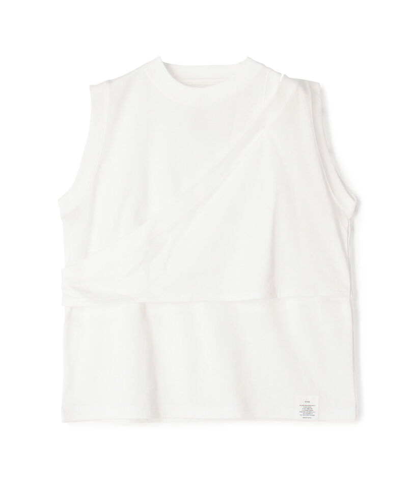 HYKE DOUBLE SHOULDER TEE