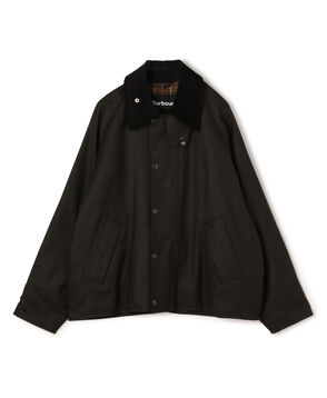 【別注】Barbour TRASPORT ウールブルゾン DORMEIUL