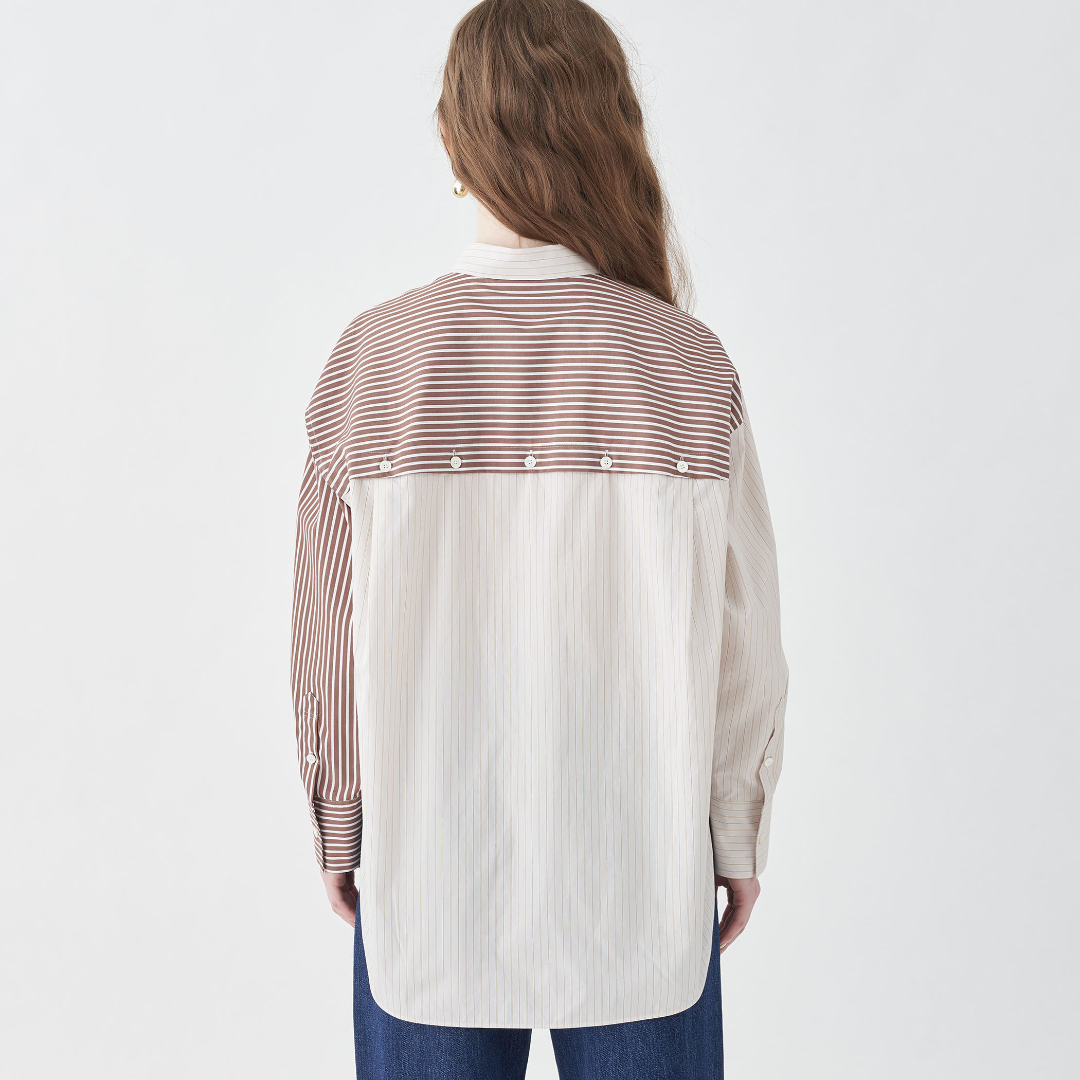 パッチワークシャーティングシャツ｜トゥモローランド 公式通販