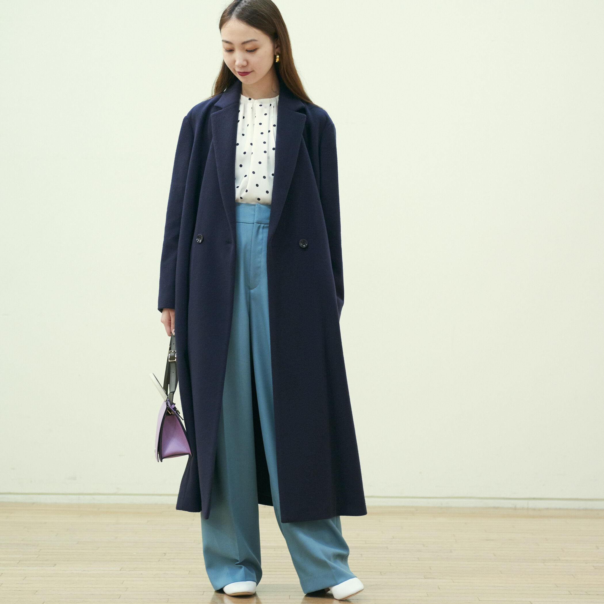 ウールナイロンカシミヤ チェスターコート｜トゥモローランド 公式通販