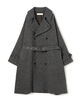 エアブークレーウール ボリュームトレンチコート