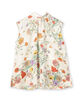 【別注】manipuri for Ballsey Collage Bloom バックボウタイブラウス