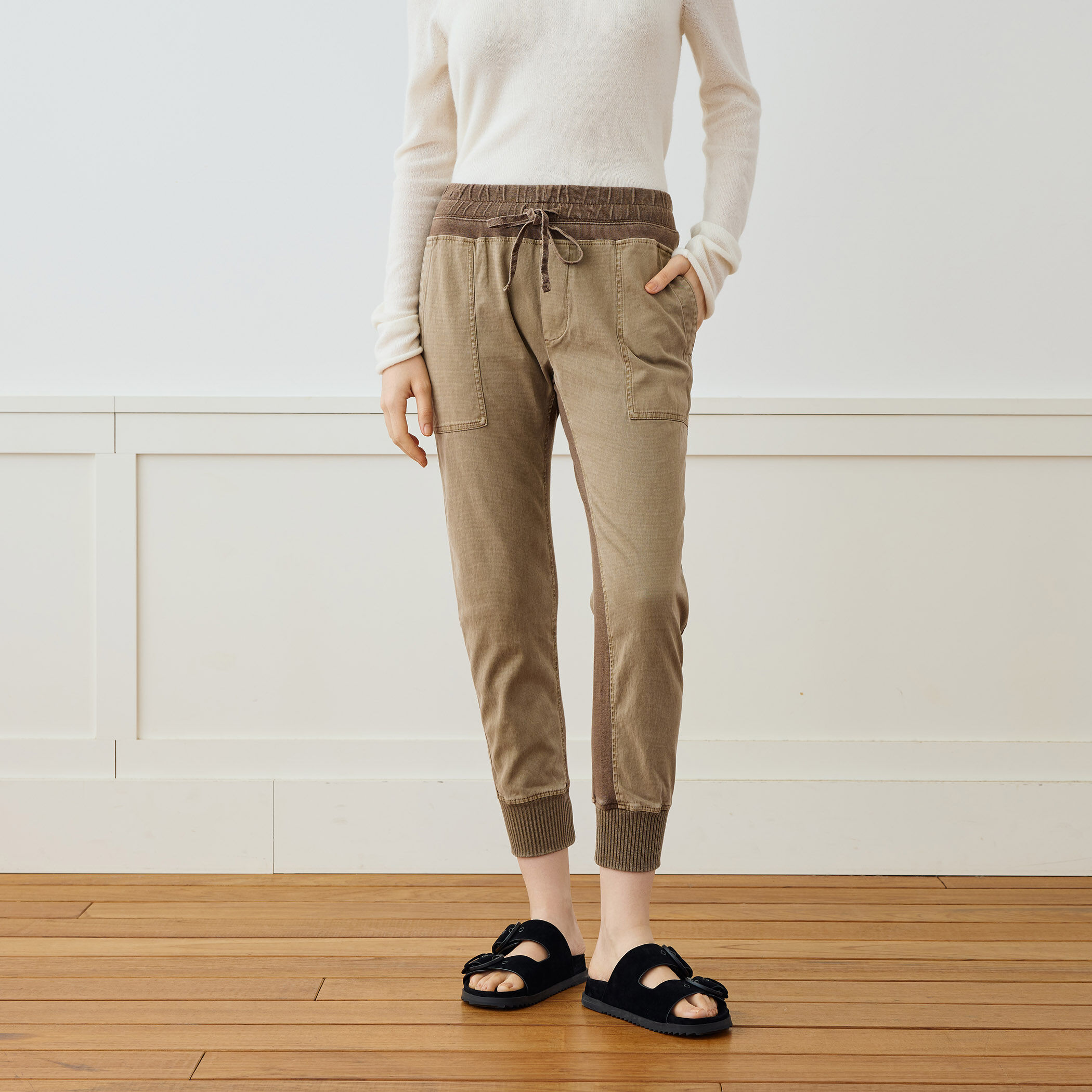 裾リブジャージーパンツ WHVJ1677｜トゥモローランド 公式通販