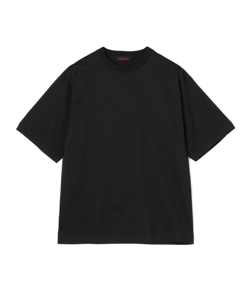 CABaN コットン ドロップショルダークルーネックプルオーバー