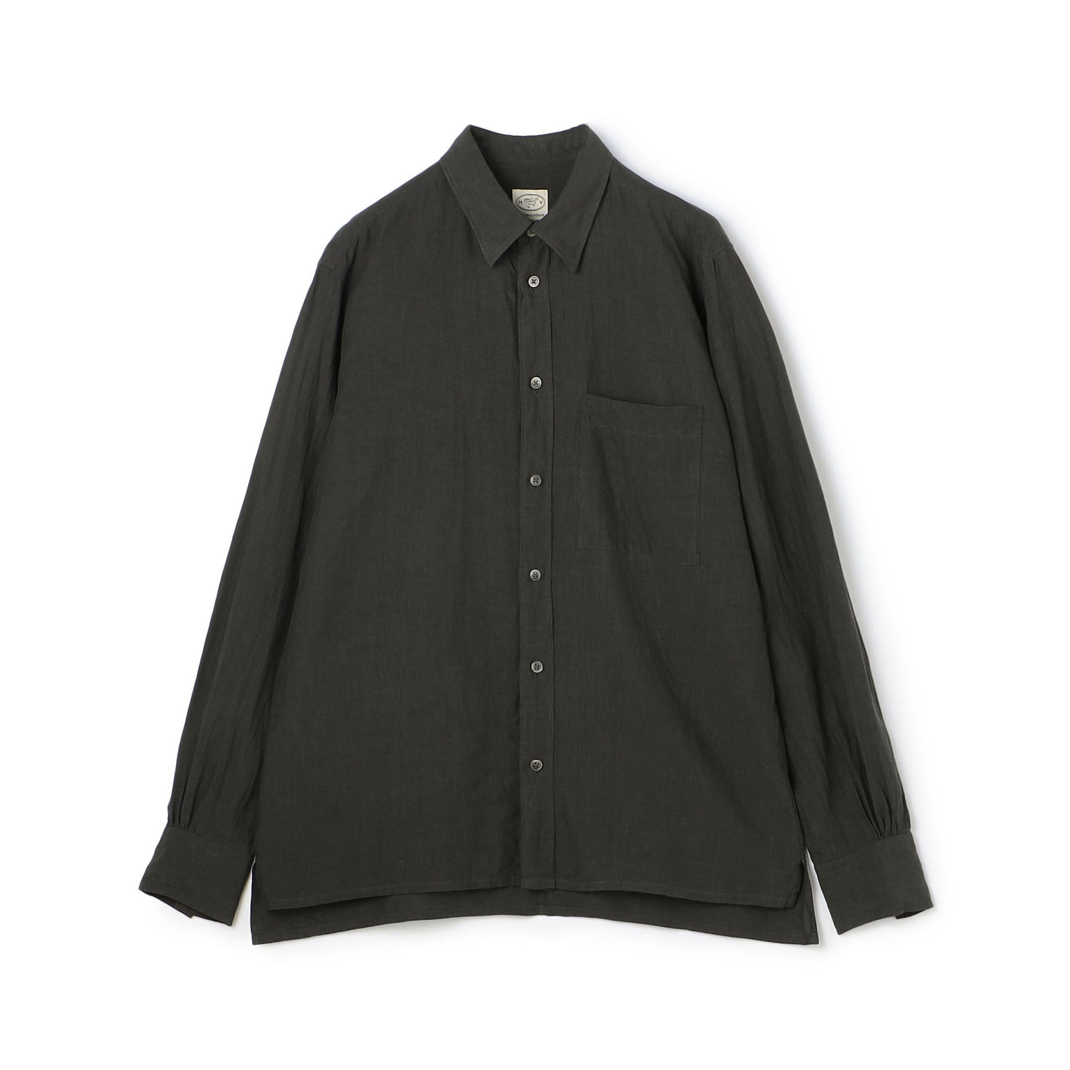 80リネン レギュラーカラーシャツ｜トゥモローランド 公式通販