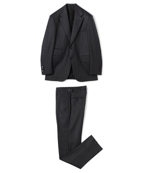 ウール シングルブレステッド2Bスーツ ISLAND FLEECE E.Zegna