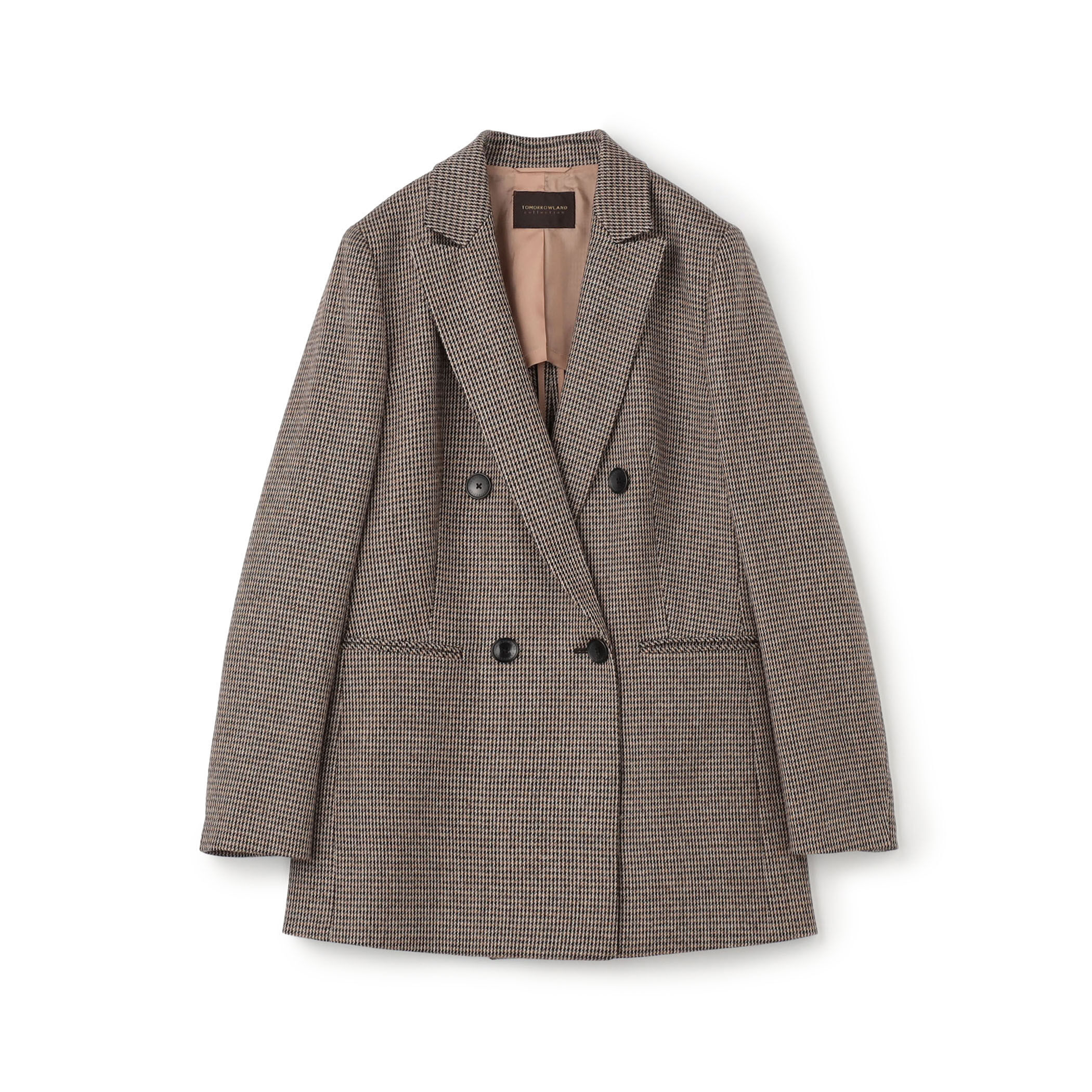 シックシェファード ダブルブレストジャケット｜トゥモローランド 公式通販
