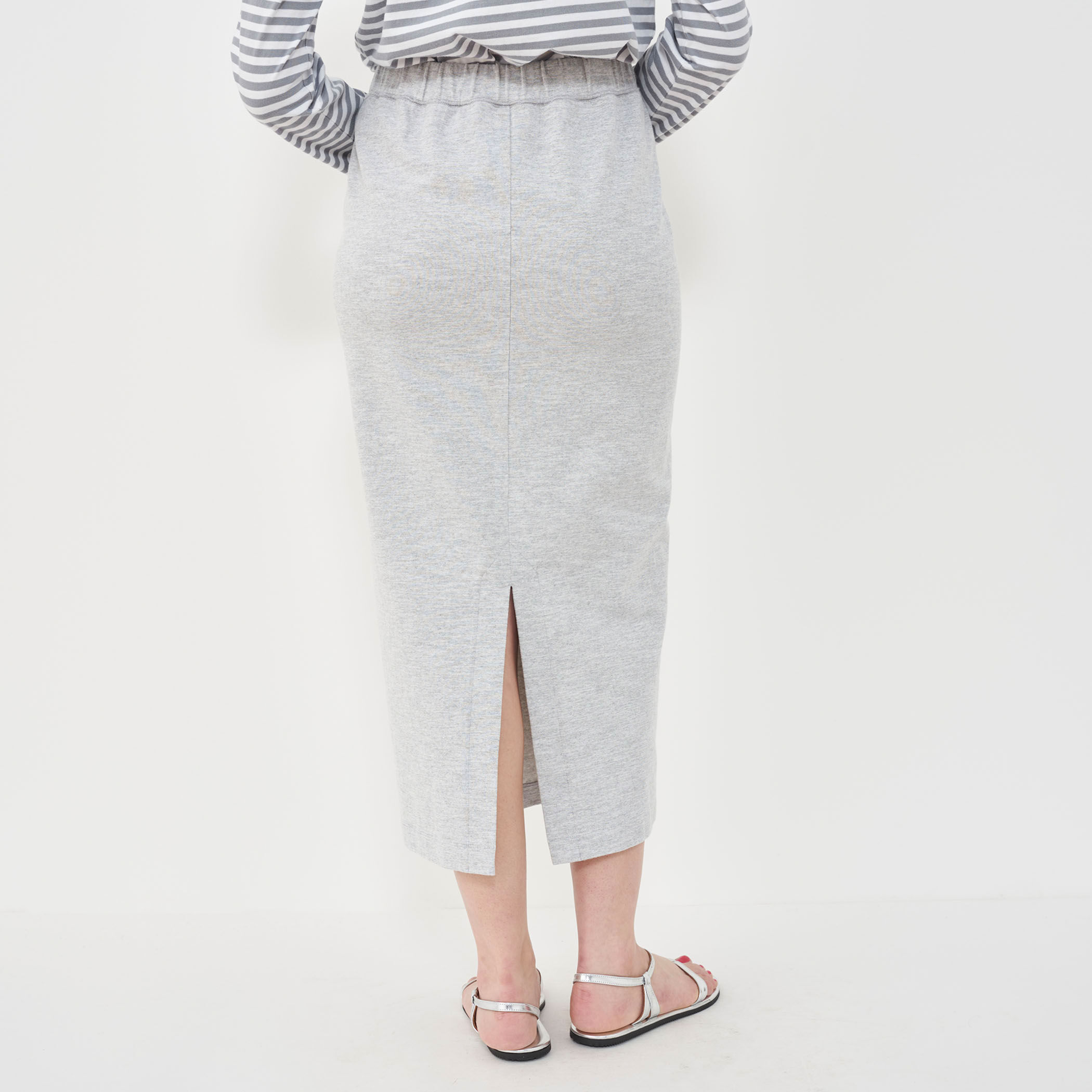 □ライトスラブジャージー Iラインロングスカート｜トゥモローランド