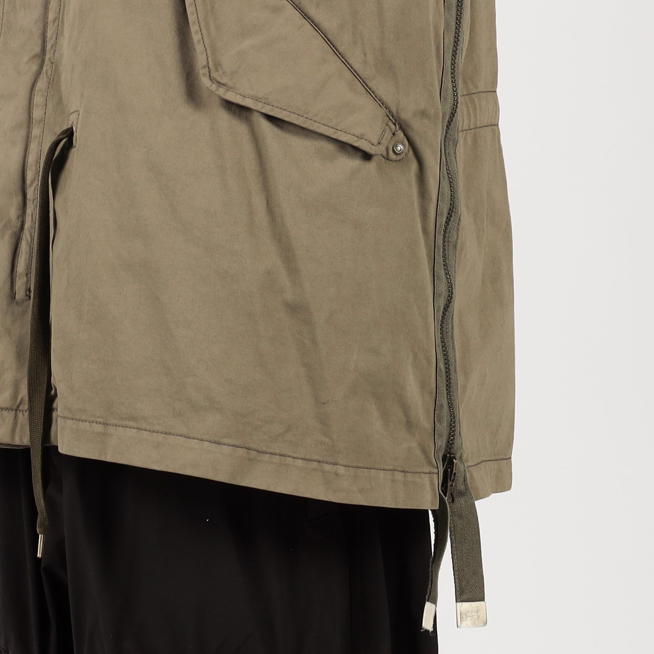 kiminori morishita Garment dyed st mods with melton liner