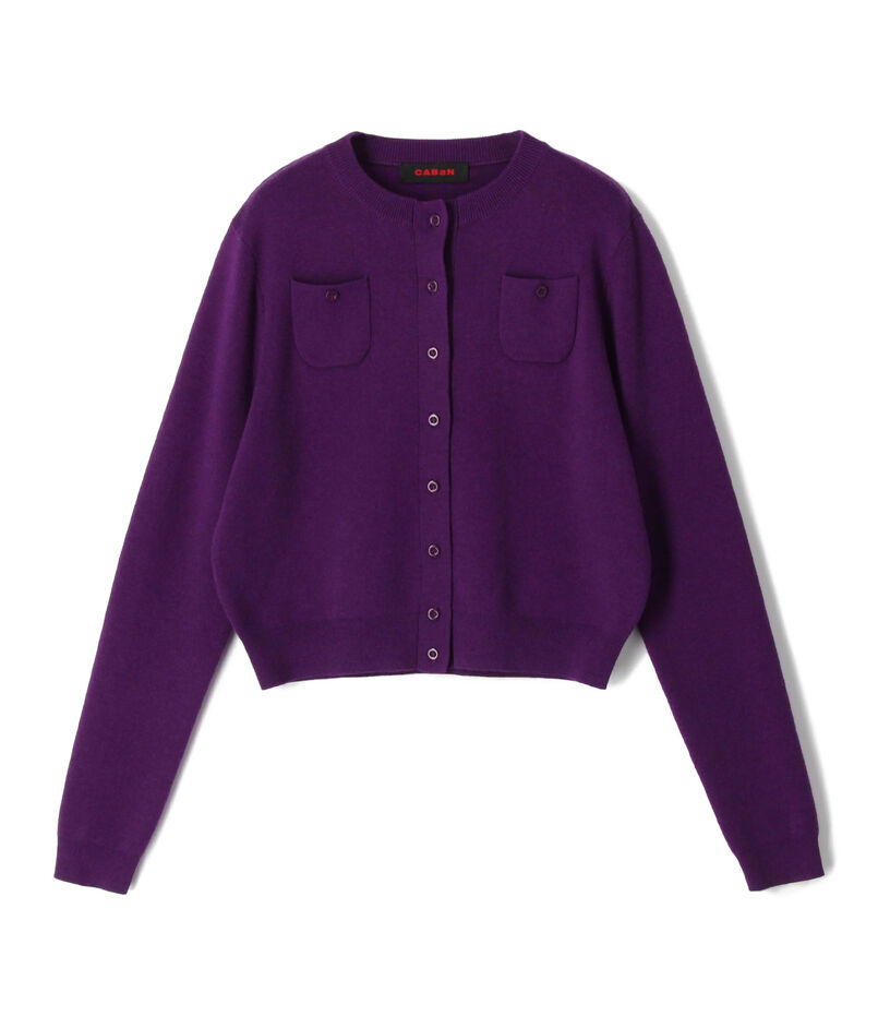CABaN コットンカシミヤ クルーネックカーディガン｜トゥモローランド  