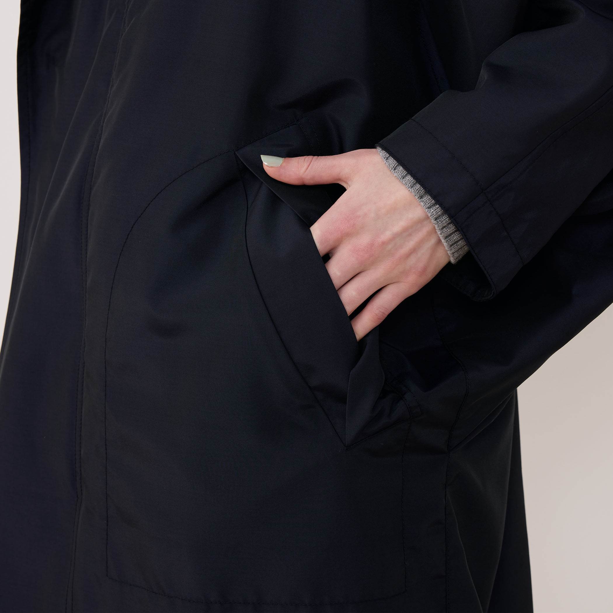 ナイロンシルクタフタ モッズコート｜トゥモローランド 公式通販