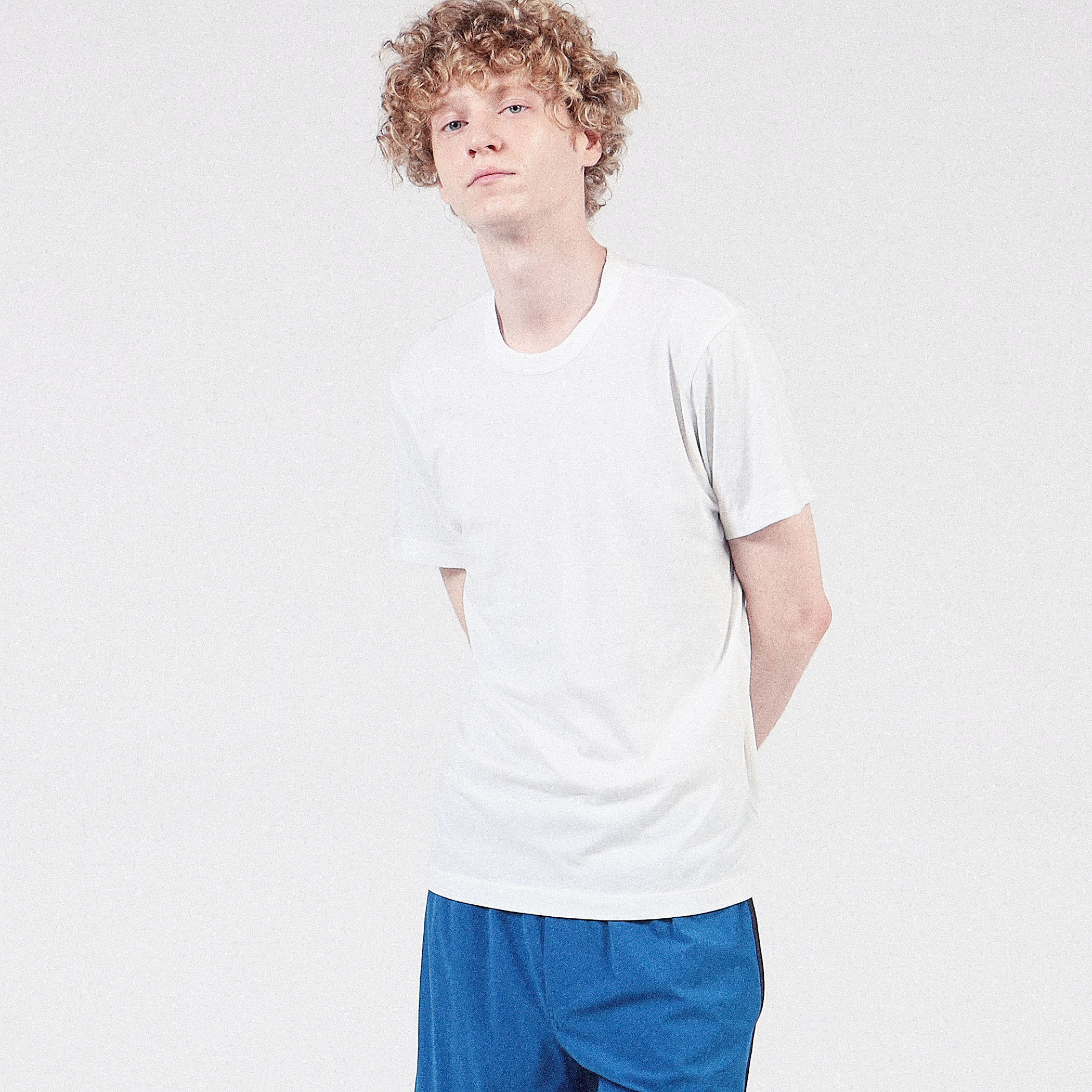 コットンジャージー クルーネックTシャツ MBEL3614