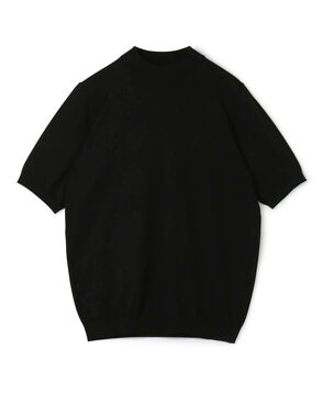 TOMORROWLAND tricot シルクコットン モックネックプルオーバーニット SESIA