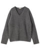 【WEB先行予約】フォックスカシミヤ Vネックプルオーバー