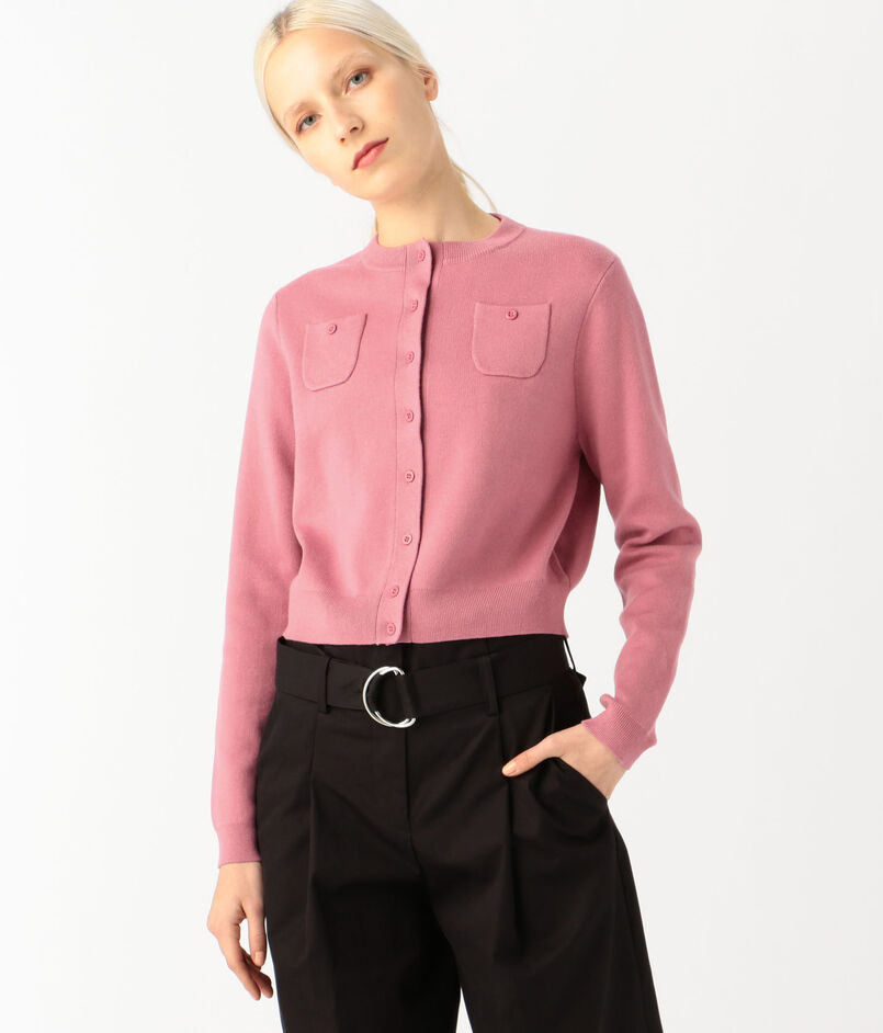 CABaN コットンカシミヤ クルーネックカーディガン｜トゥモローランド  