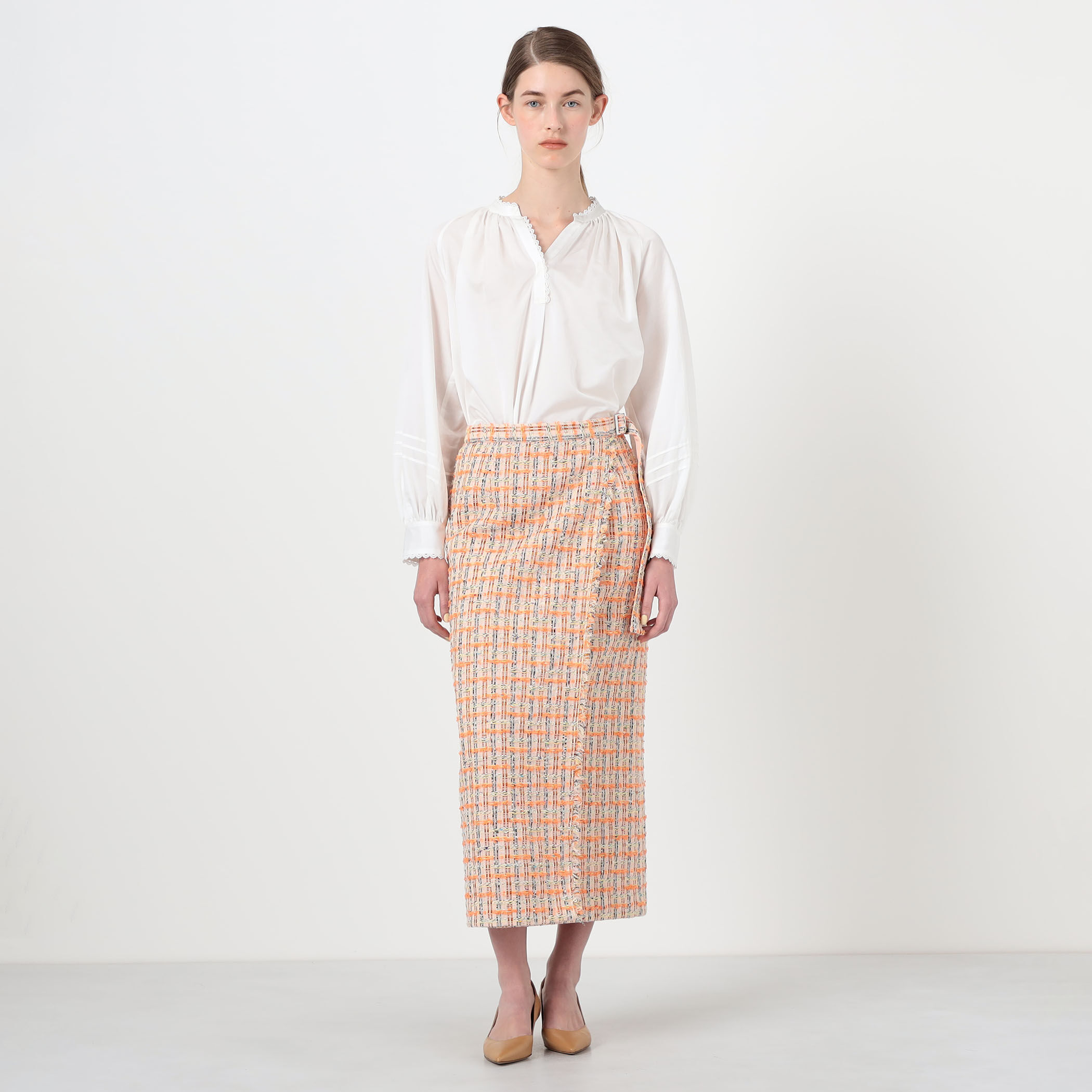 Orangette ラップスカート｜トゥモローランド 公式サイト