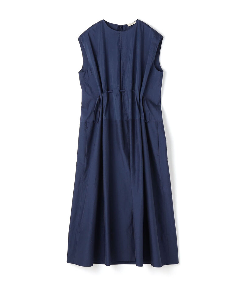 【WEB先行予約】コットンシルクタイプライター ギャザードレス