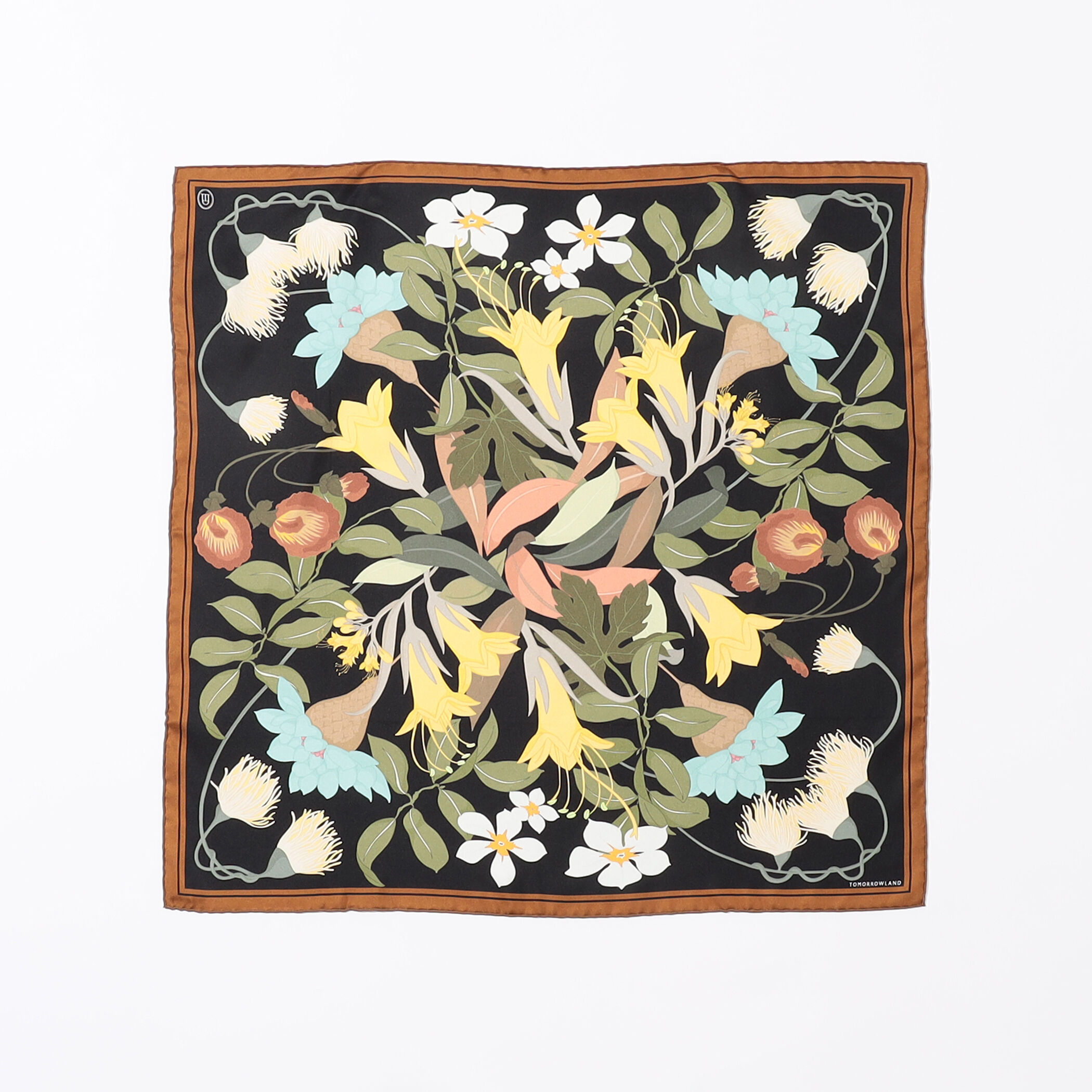 Atelier TOMORROWLAND FLOWER シルクスカーフ｜トゥモローランド 公式通販