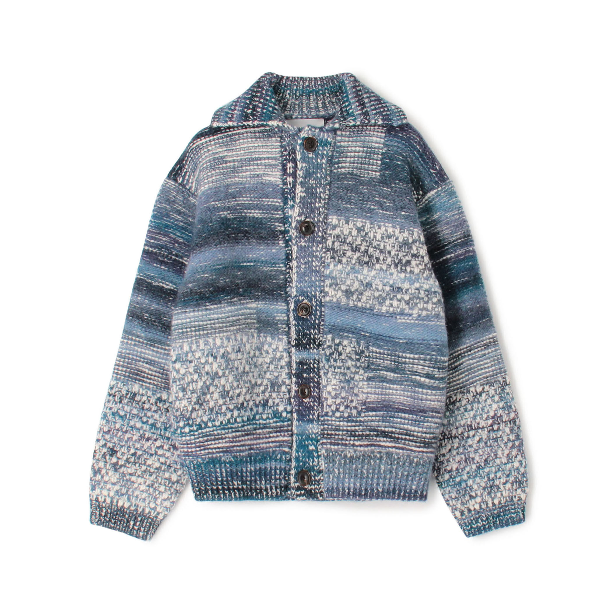 完璧主義 TOMORROWLAND tricot ウール アクリル ナイロン ニットブルゾン トップス