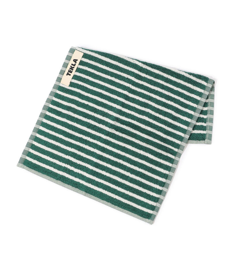 TEKLA Terry ゲストタオル ストライプ 30&times;50