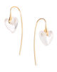 Otiumberg. Carved Quartz Heart ピアス