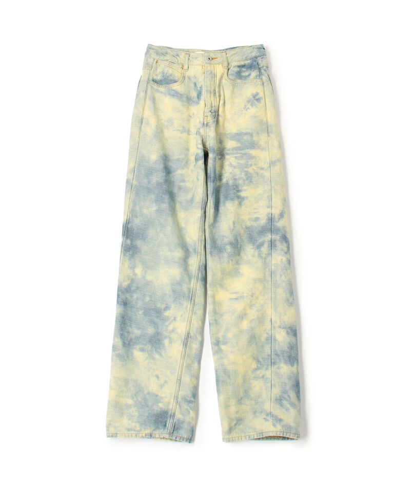 KANAKO SAKAI BLEACHED JEANS