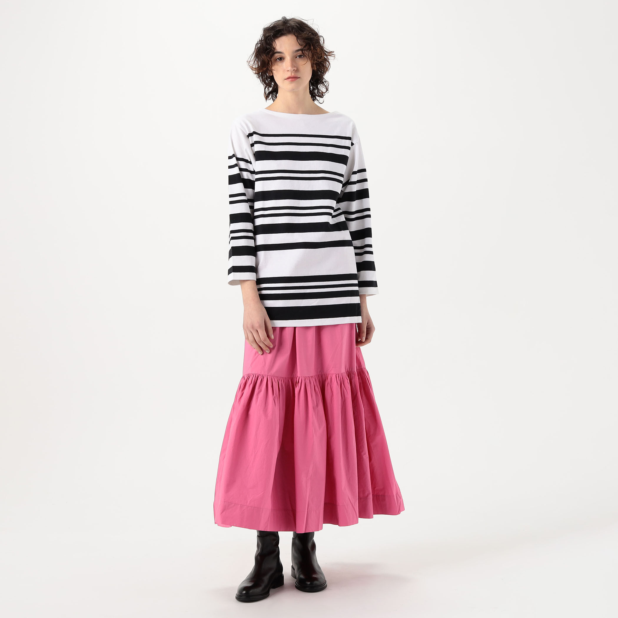 tシャツ LE MINOR PICASO NAVAL ボーダーカットソー レディース LE MINOR PICASO NAVAL ボーダーカットソー｜トゥモローランド