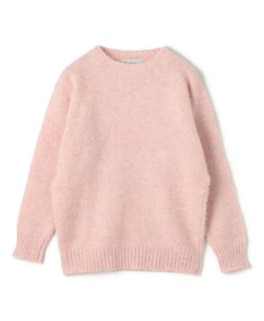 SHETLAND WOOLLEN Co. ウール クルーネックプルオーバー