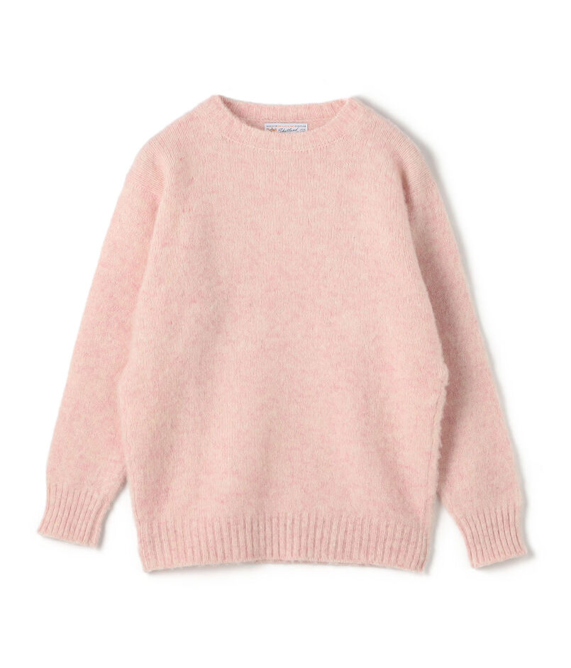 SHETLAND WOOLLEN Co. ウール クルーネックプルオーバー