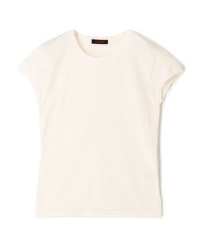 コットンポリエステル フレンチスリーブプルオーバー