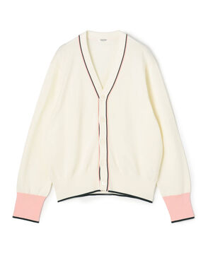 ドライコットン Vネックカーディガン