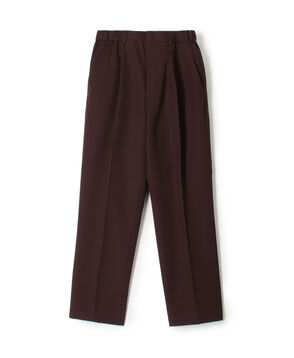 CABaN ウールギャバジン 1タックテーパードパンツ