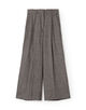 メランジカルゼ タックワイドパンツ