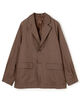 ■ウールトロピカル シングルブレステッド 2Bジャケット