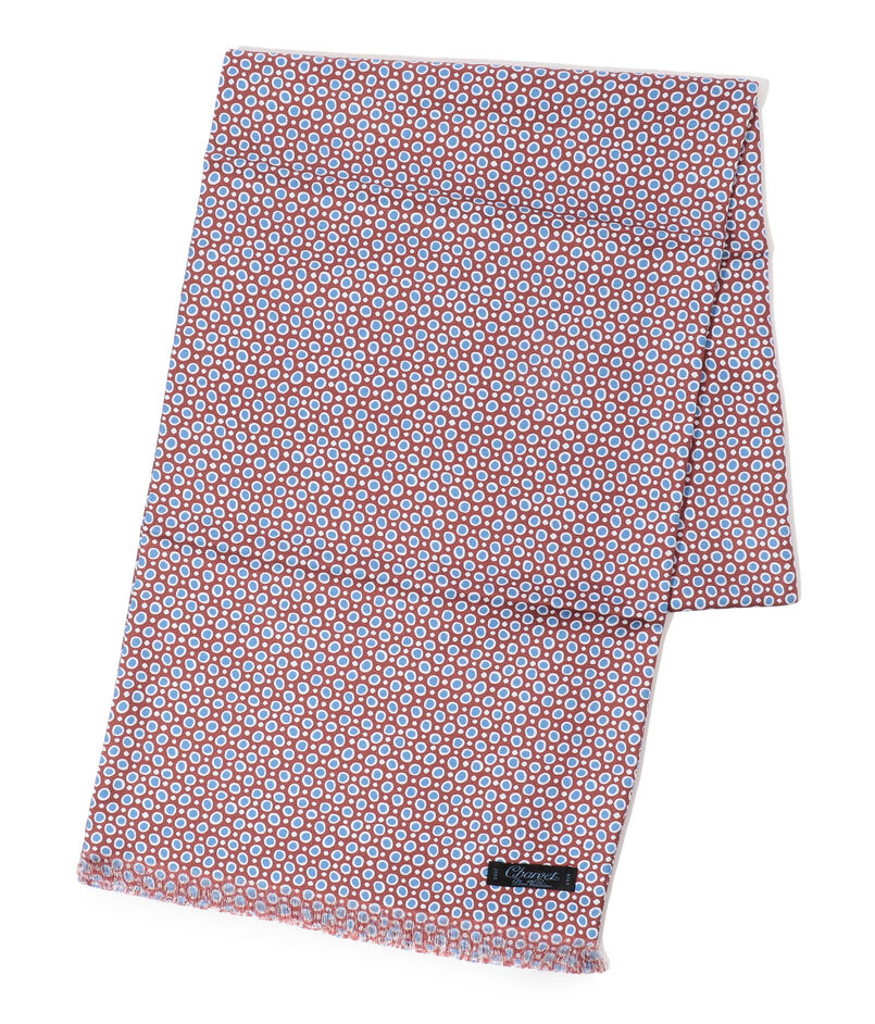 Charvet シルクプリント スカーフ