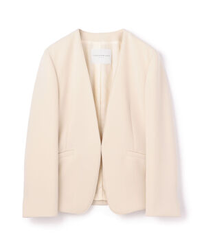 ドライダブルクロス ノーカラージャケット