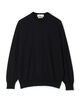 TOMORROWLAND tricot ギザコットン クルーネックプルオーバーニット
