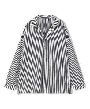 【WEB先行予約】シルキーコットン スキッパーブラウス