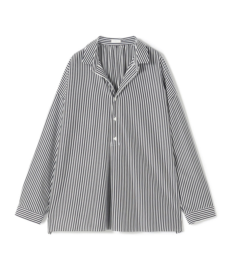 【WEB先行予約】シルキーコットン スキッパーブラウス