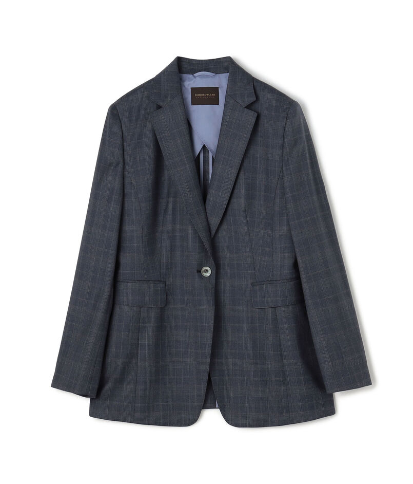 365 NATURAL STRETCH 1Bテーラードジャケット