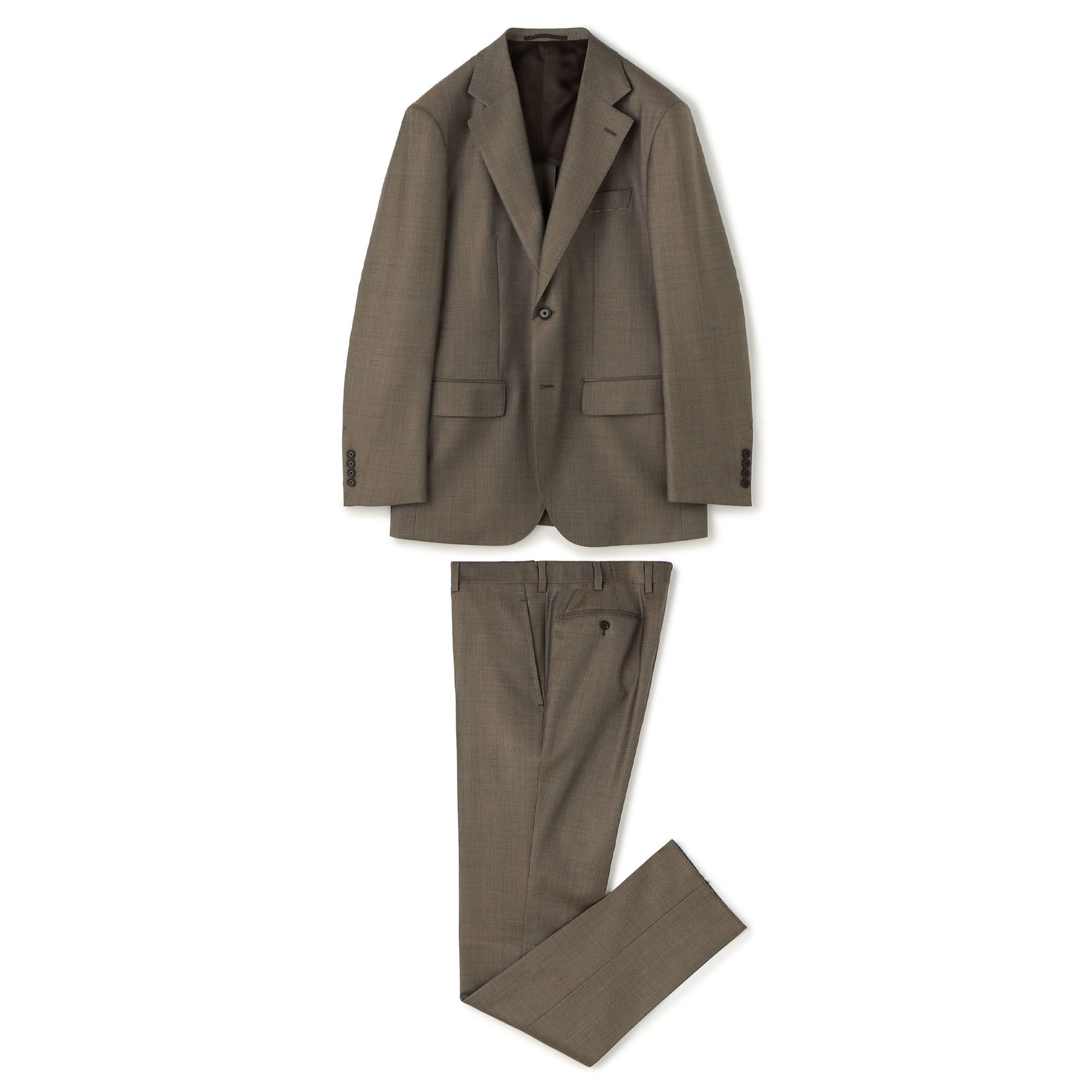 高品質 ウール TROFEO シングルブレステッド2Bスーツ 公式通販 E.Zegna｜トゥモローランド スーツ
