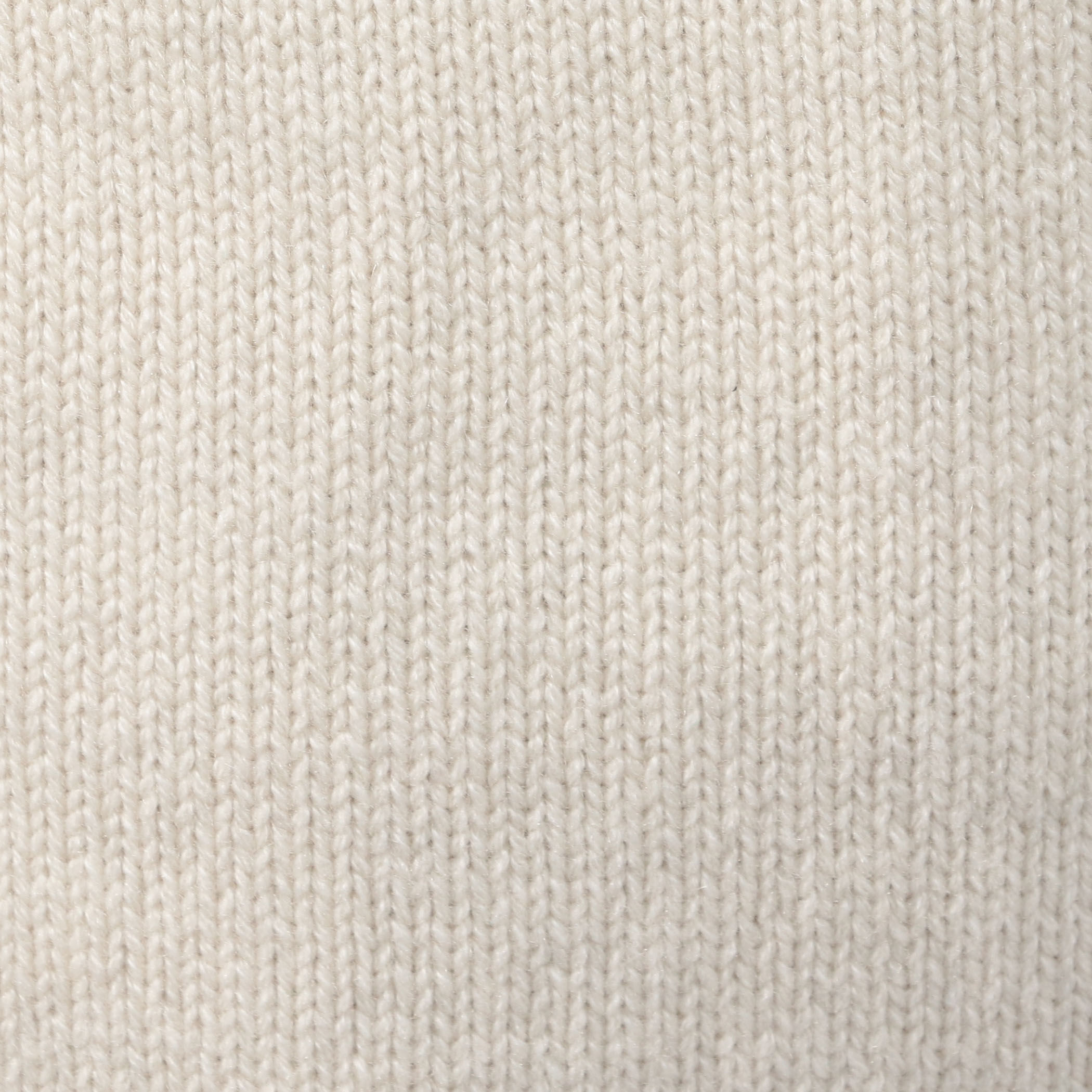 □CABaN ウールカシミヤ アートフレーム クルーネックプルオーバー