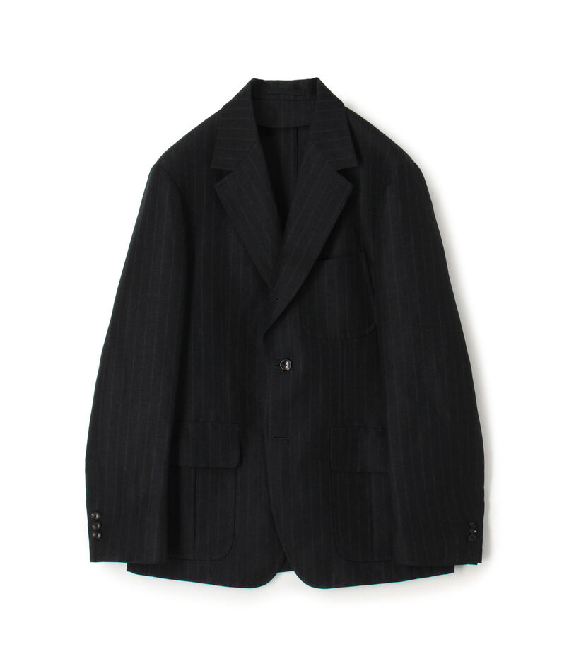 リネンウール ハンティングジャケット DORMEUIL BELFAST