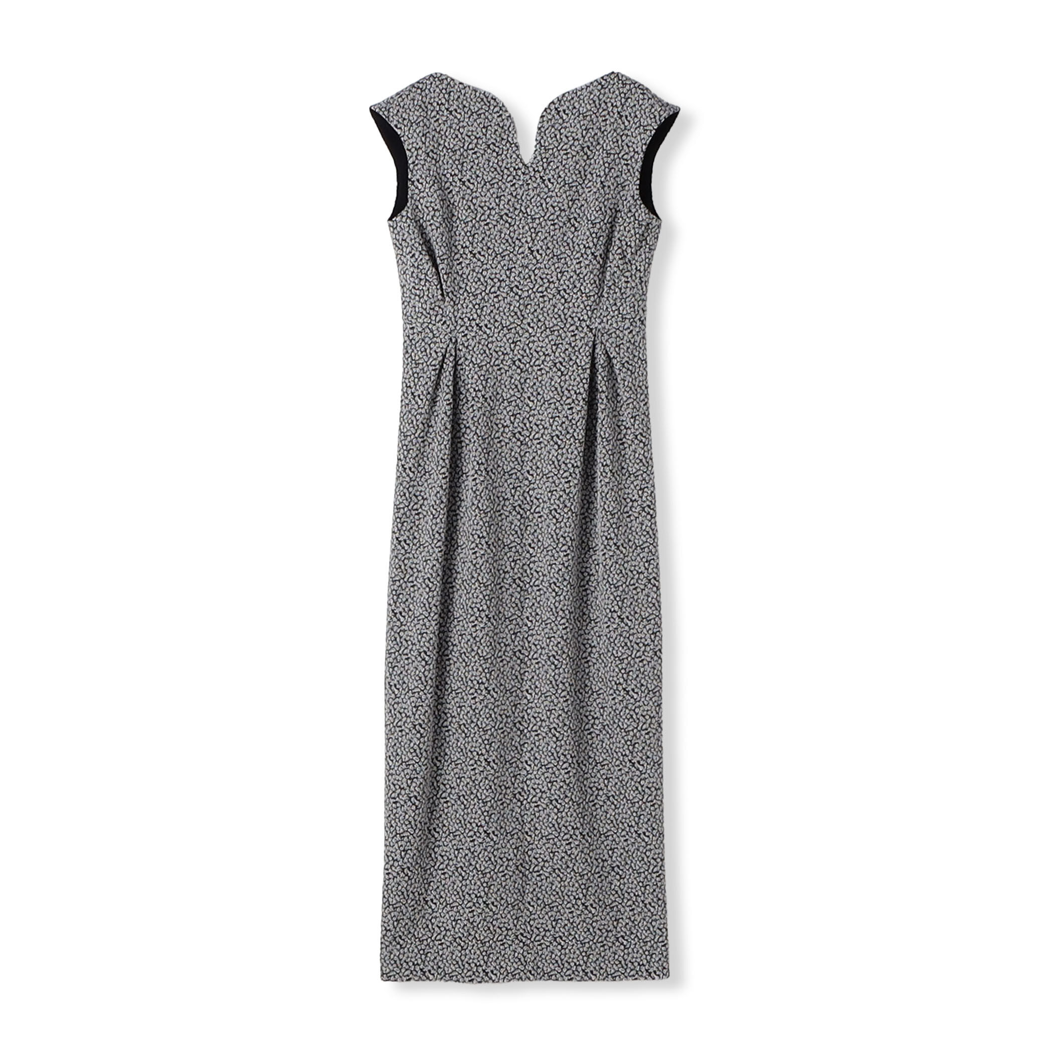 Mame Kurogouchi Micro Floral Jacquard Dress