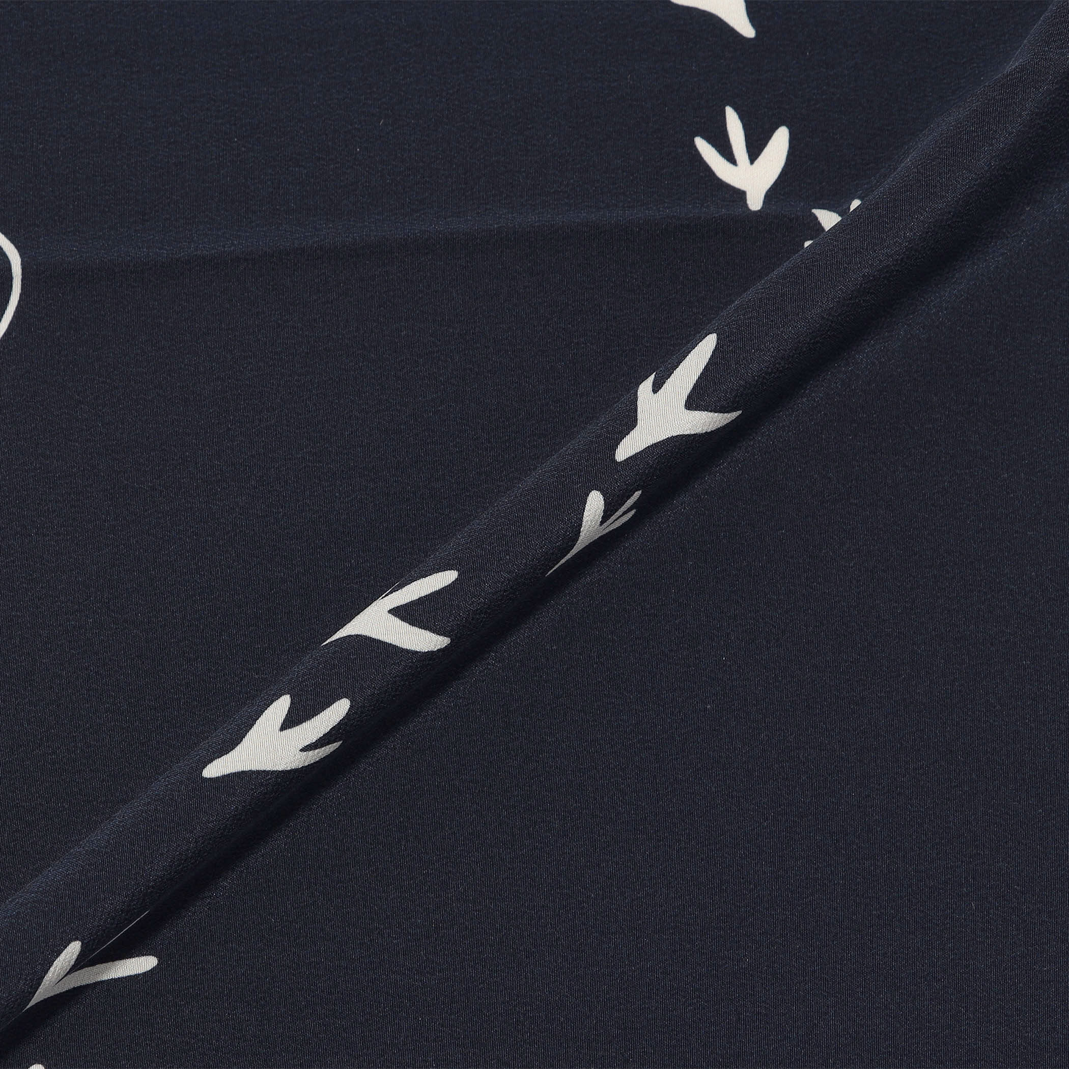 Drake's OYSTER CATCHER PRINT BANDANA シルクプリントスカーフ