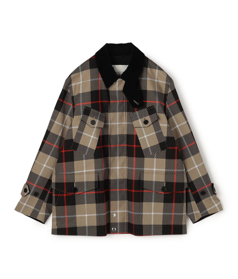 MACKINTOSH JEDBURGH コットン チェックフィールドジャケット